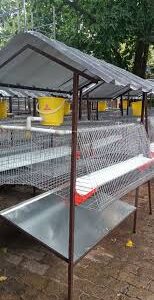 🐔 For Sale: Used Hi-Tech Poultry Cage