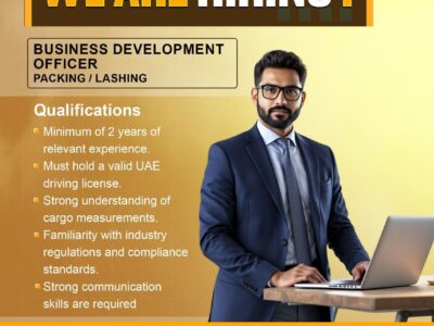 Business Development Officer – Packing / Lashing