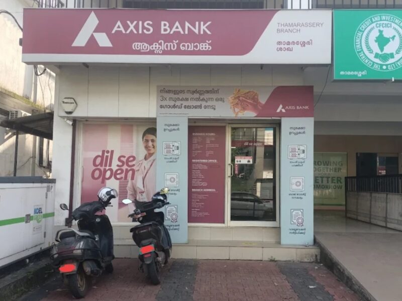 Axis Bank Branch – Thamarassery
