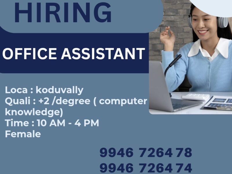 Office Assistant Required