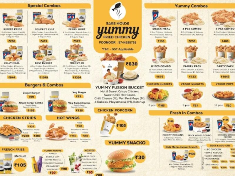 Yummy Fried Chicken Poonoor