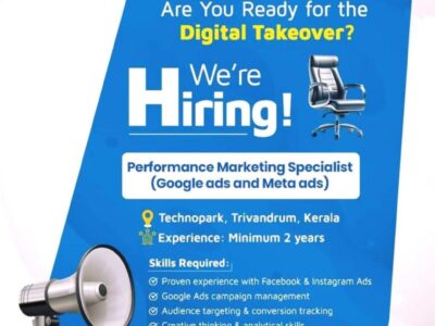 Performance Marketing Specialist (Google Ads & Meta Ads)