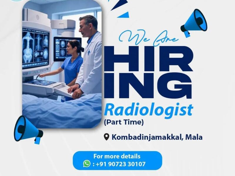 Shanthi Bhavan Palliative Hospitals – Hiring Radiologist (Part Time)