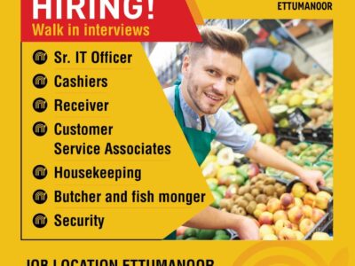 Naxose Hypermarket – Walk-In Interviews (Ettumanoor)