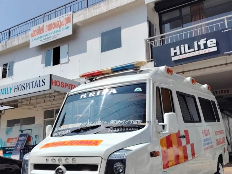 KRIPA Emergency Ambulance Service: Reliable 24/7 Medical Transport in Meppadi, Wayanad