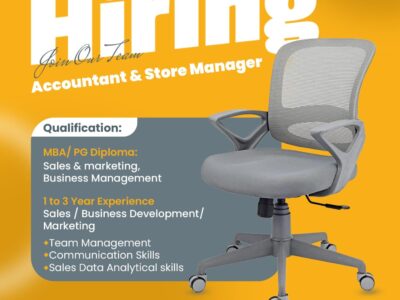 New Job Opportunity: Accountant & Store Manager at MECHMARK