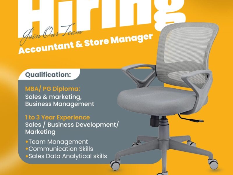 New Job Opportunity: Accountant & Store Manager at MECHMARK
