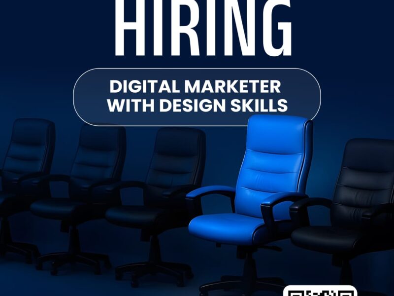 Hiring: Digital Marketer (with Design Skills)