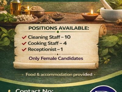 Career Opportunities: Leading Ayurveda Hospital