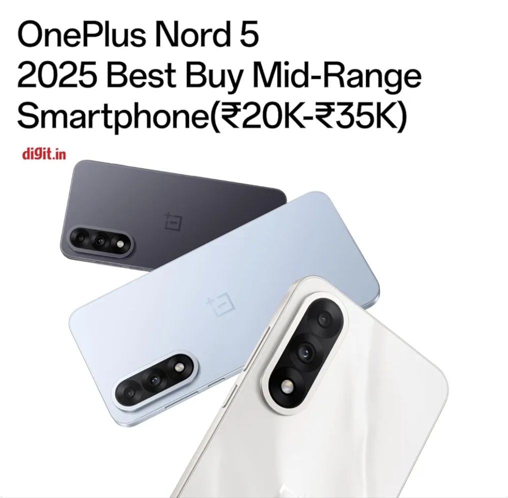 OnePlus Nord 5 5G (8GB RAM, 256GB) – Phantom Grey - Image 2