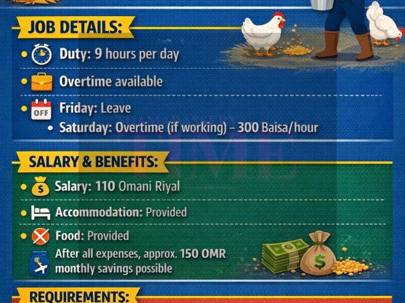 Free Jobs: Multiple Job Vacancies in Oman